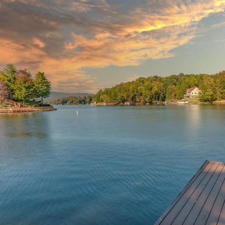 Villa Russell'S Fort At White Oak Point: Historical Cabin On Lake Lure, Luxury, Direct Lake Access! Exterior foto