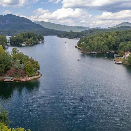 Villa Russell'S Fort At White Oak Point: Historical Cabin On Lake Lure, Luxury, Direct Lake Access! Exterior foto