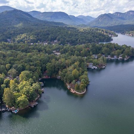 Villa Russell'S Fort At White Oak Point: Historical Cabin On Lake Lure, Luxury, Direct Lake Access! Exterior foto