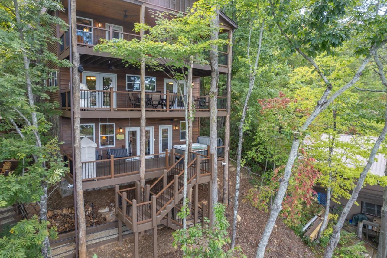 Villa Russell'S Fort At White Oak Point: Historical Cabin On Lake Lure, Luxury, Direct Lake Access! Exterior foto