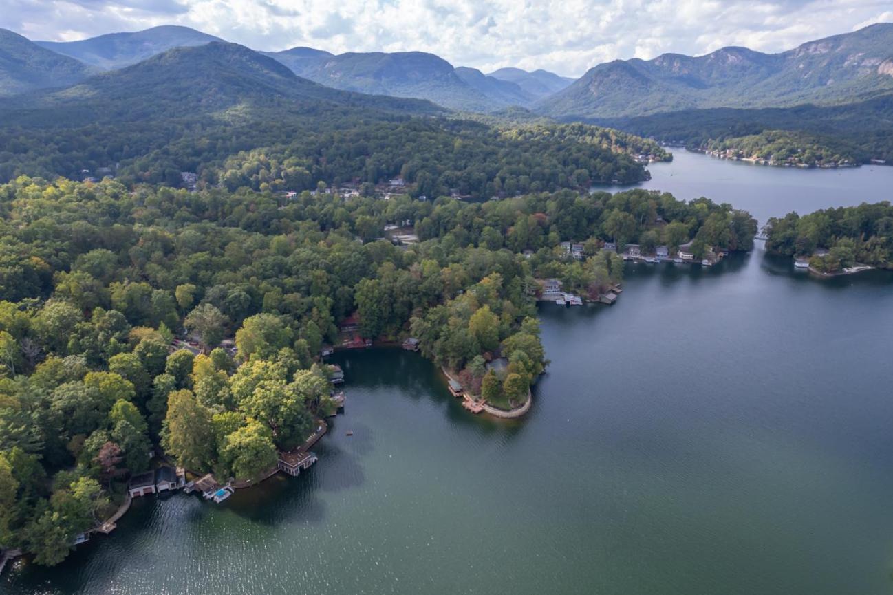 Villa Russell'S Fort At White Oak Point: Historical Cabin On Lake Lure, Luxury, Direct Lake Access! Exterior foto